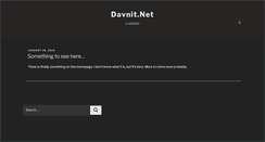 Desktop Screenshot of davnit.net